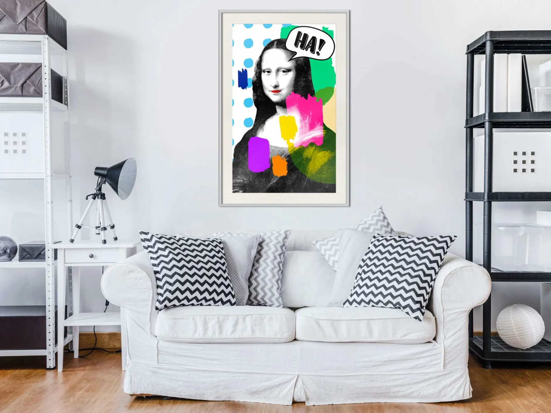Poster 'Mona Lisa Pop-art'
