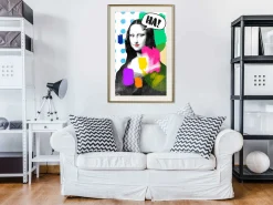 Poster 'Mona Lisa Pop-art'