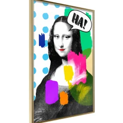 Poster 'Mona Lisa Pop-art'