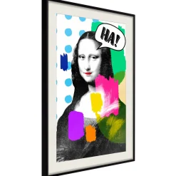 Poster 'Mona Lisa Pop-art'