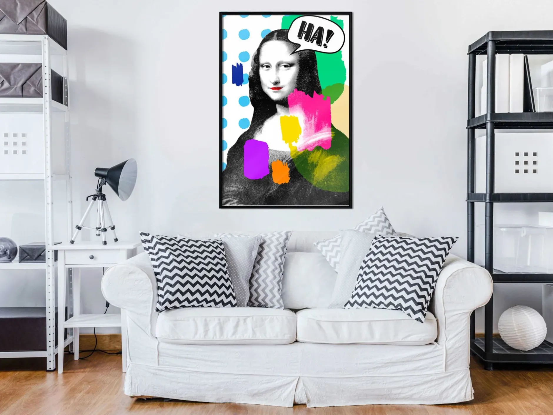 Poster 'Mona Lisa Pop-art'