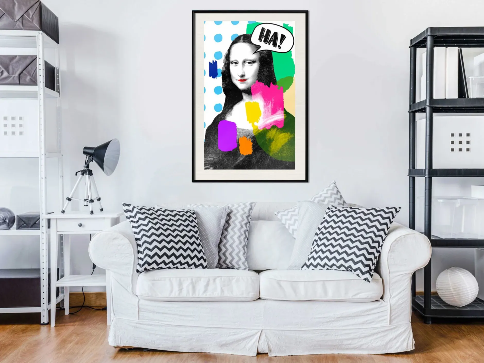 Poster 'Mona Lisa Pop-art'