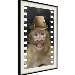 Poster 'Monkey In Hat'