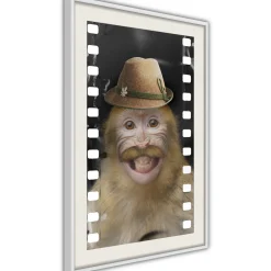 Poster 'Monkey In Hat'