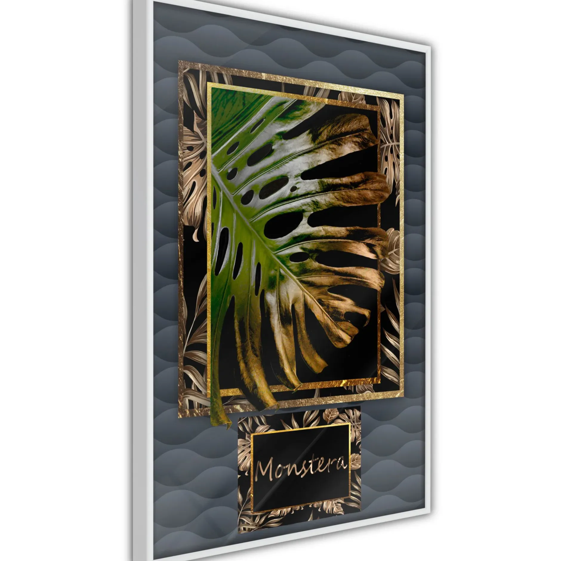 Poster 'Monstera in the Frame'