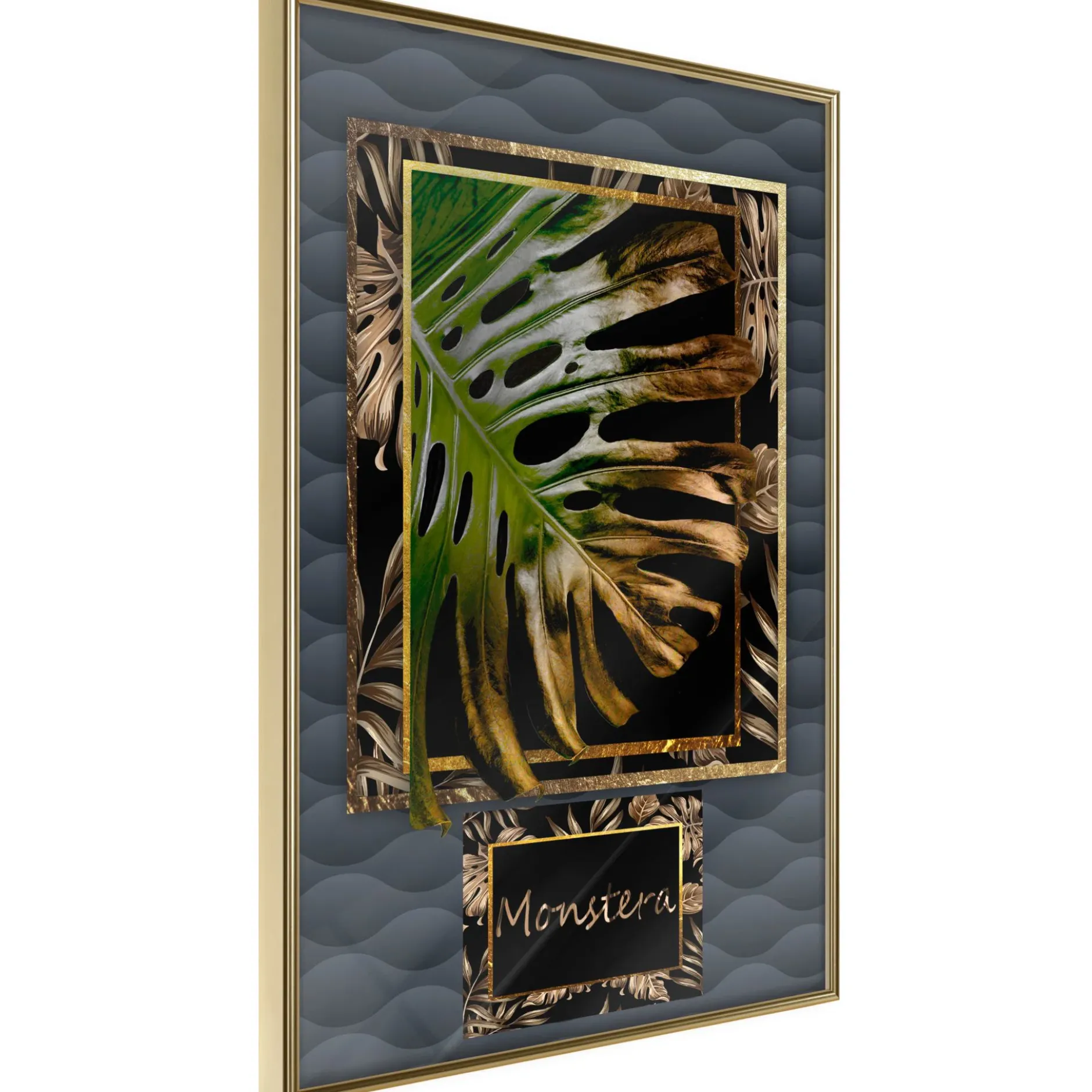 Poster 'Monstera in the Frame'
