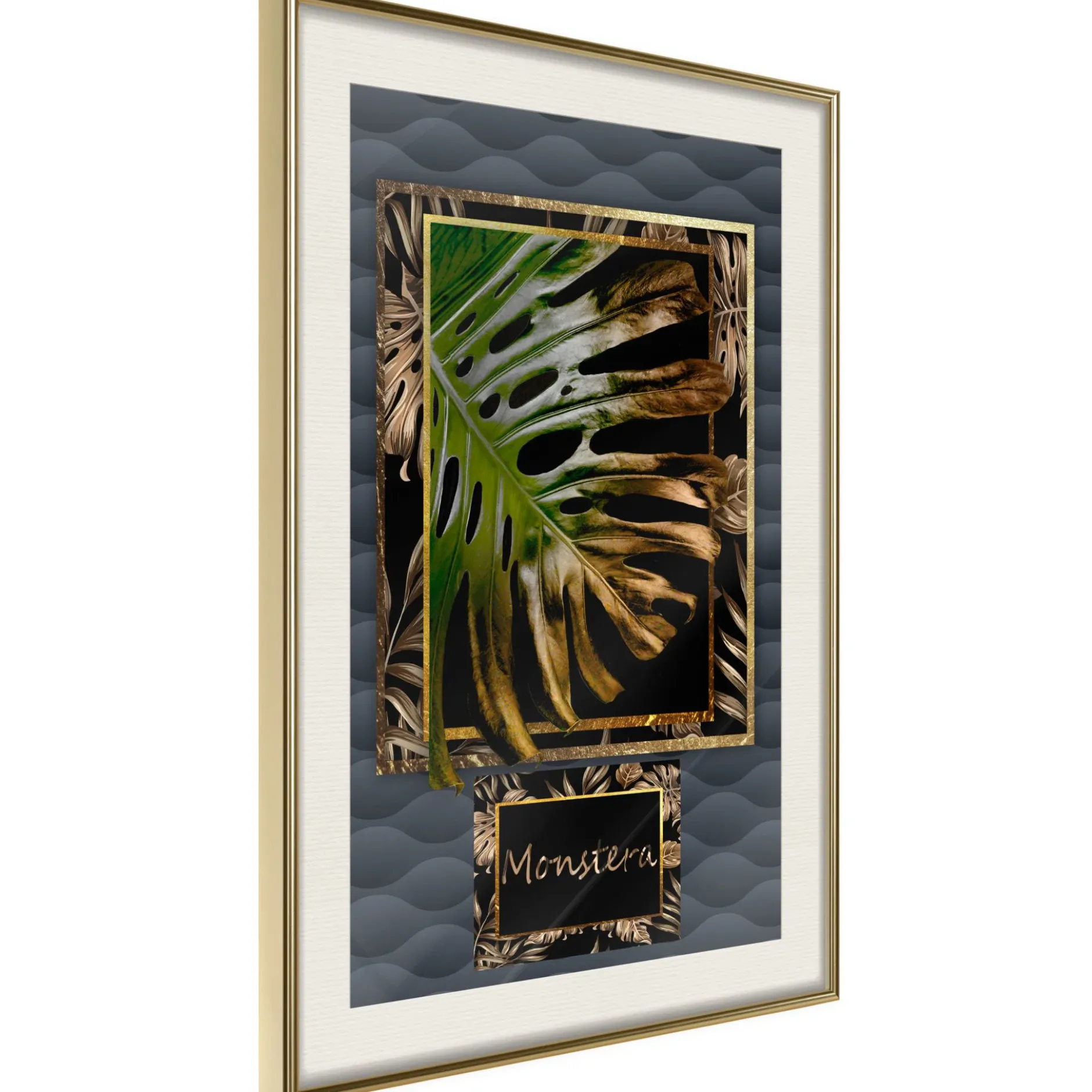 Poster 'Monstera in the Frame'