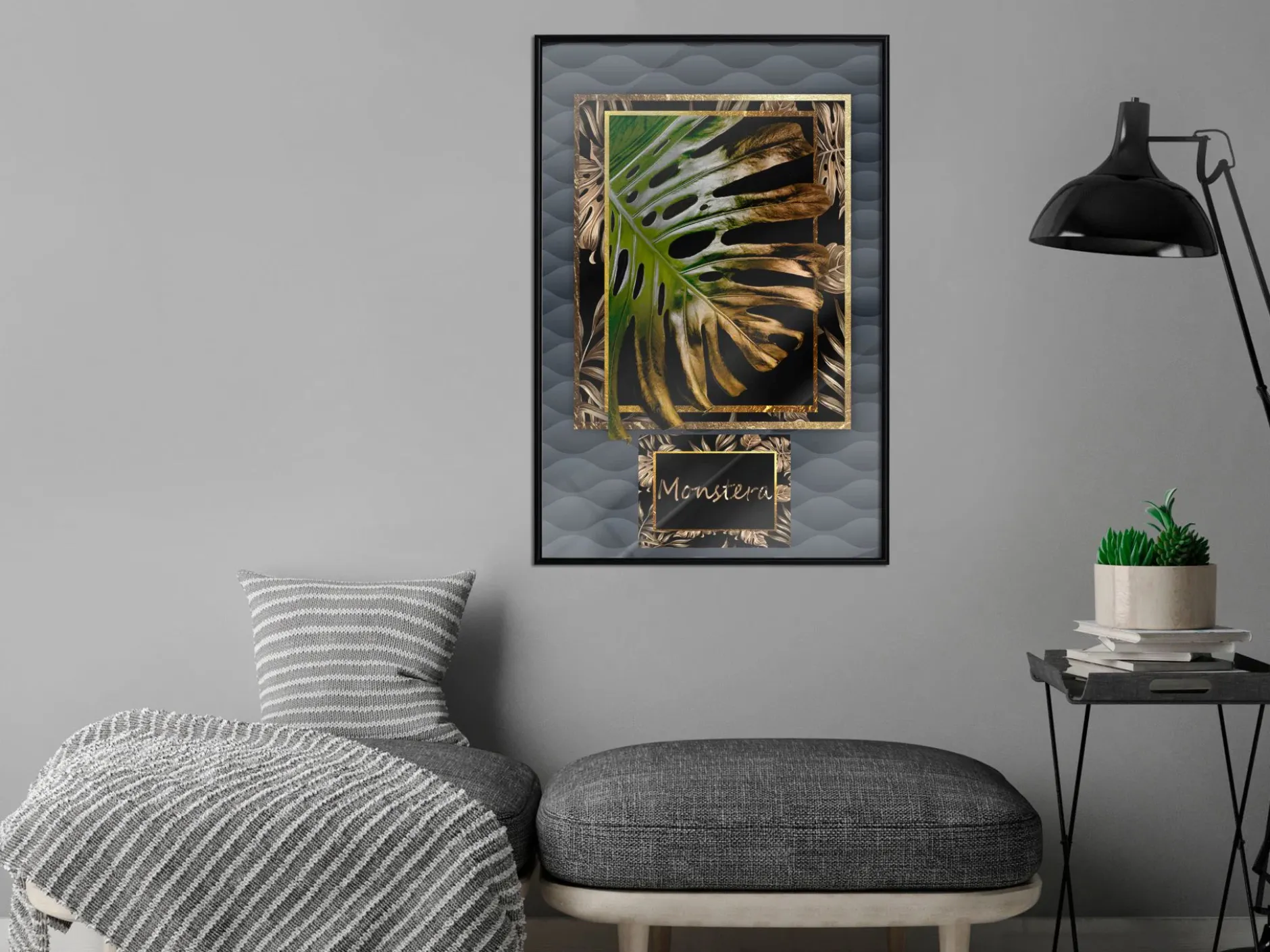 Poster 'Monstera in the Frame'