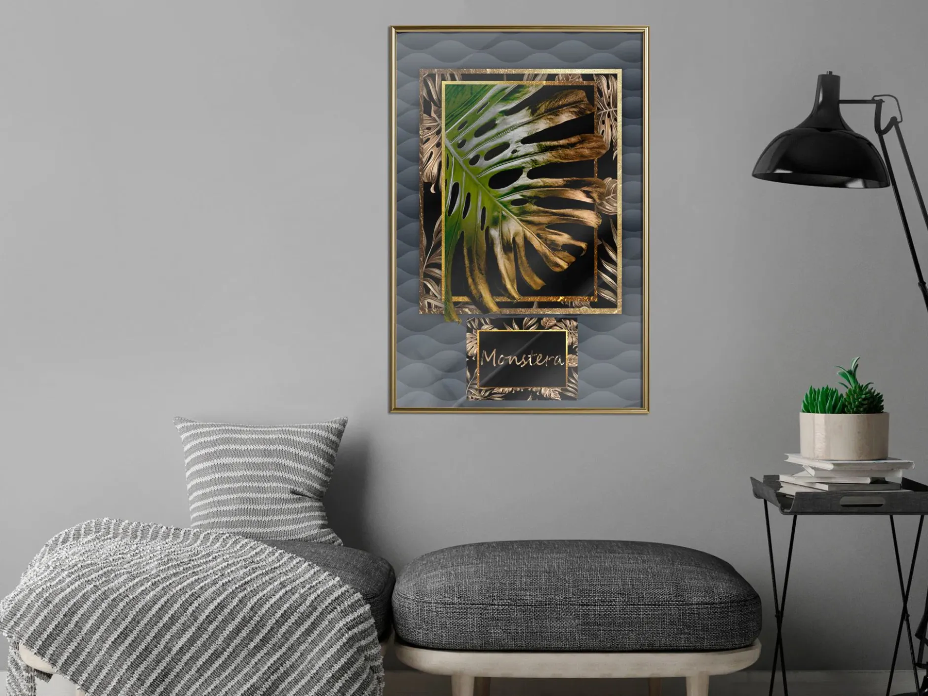 Poster 'Monstera in the Frame'