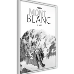 Poster 'Mont Blanc'