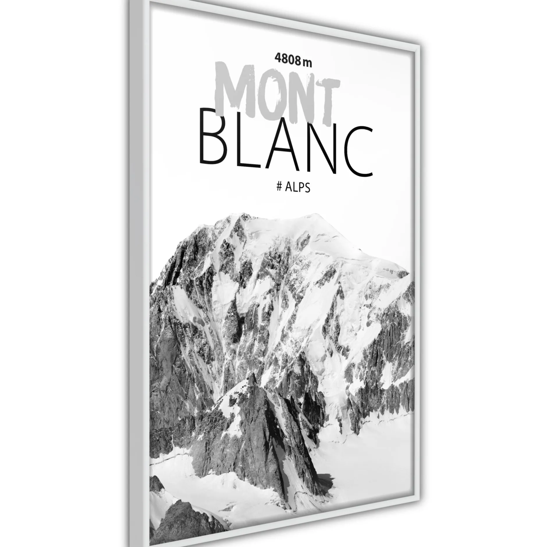 Poster 'Mont Blanc'