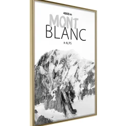 Poster 'Mont Blanc'