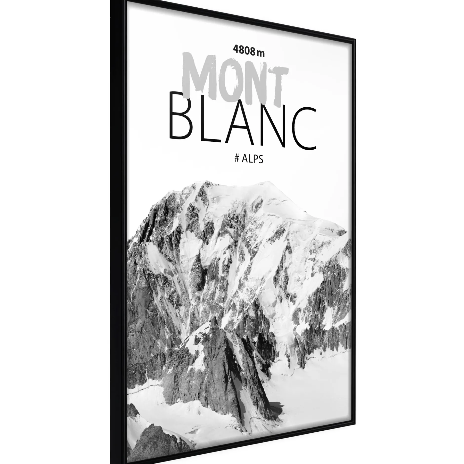 Poster 'Mont Blanc'