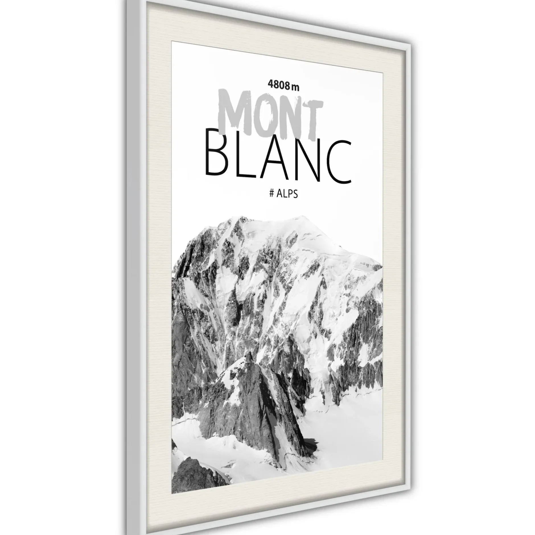 Poster 'Mont Blanc'