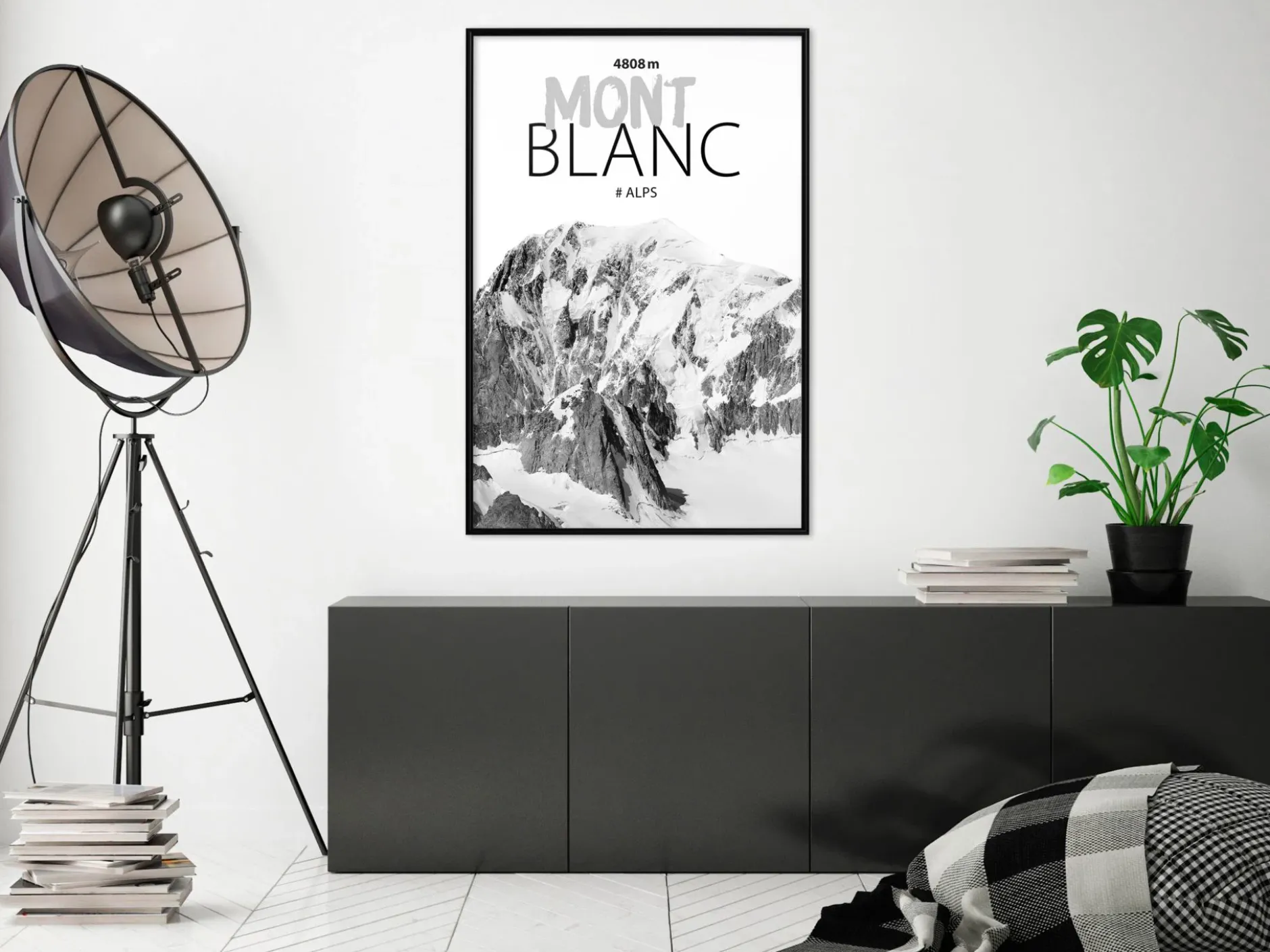 Poster 'Mont Blanc'