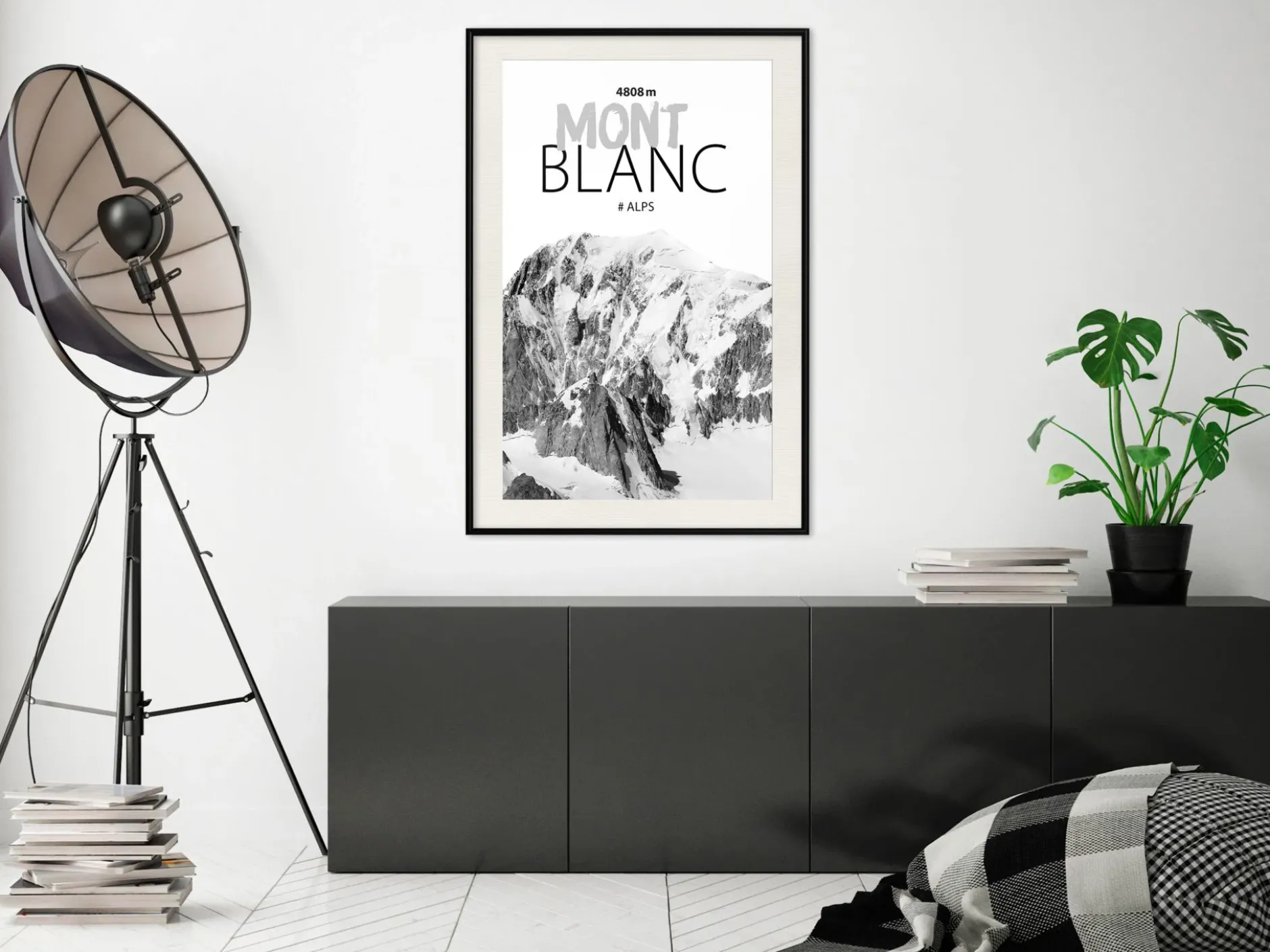 Poster 'Mont Blanc'