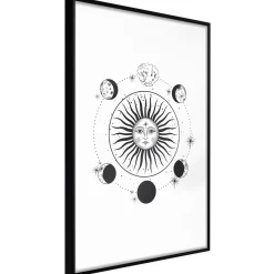 Poster 'Moon Phases'