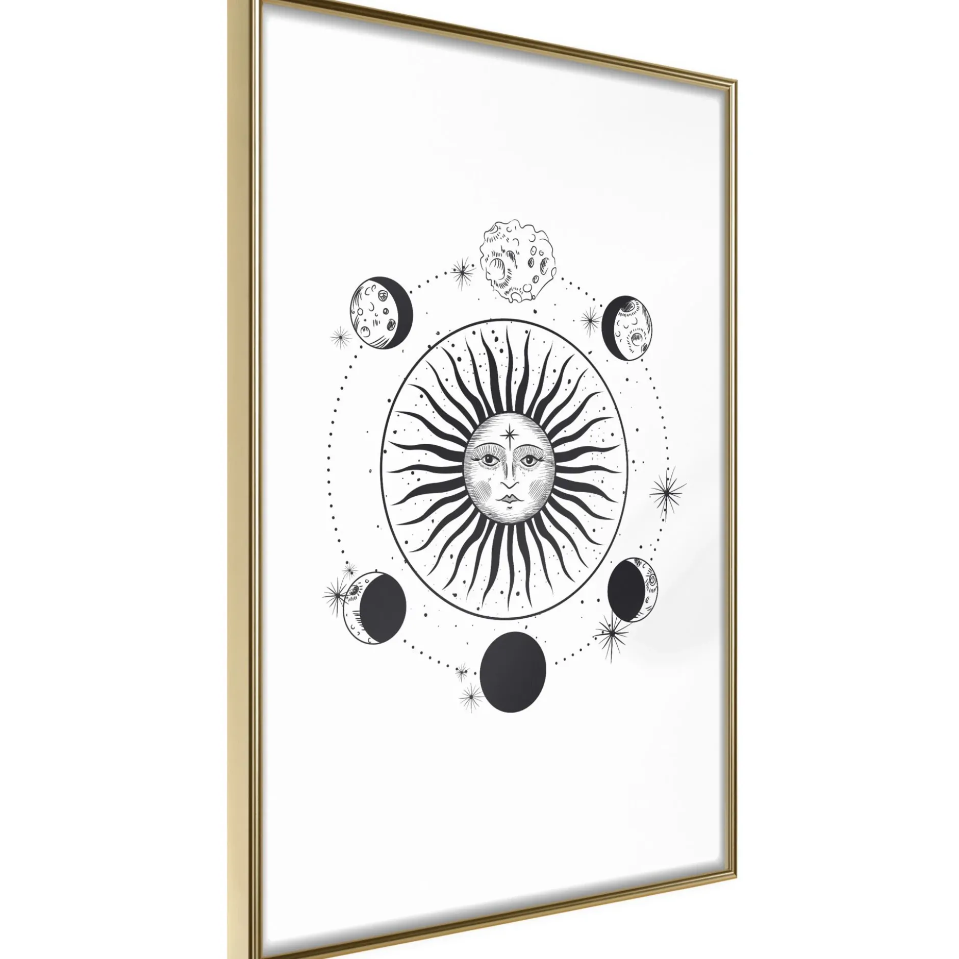 Poster 'Moon Phases'