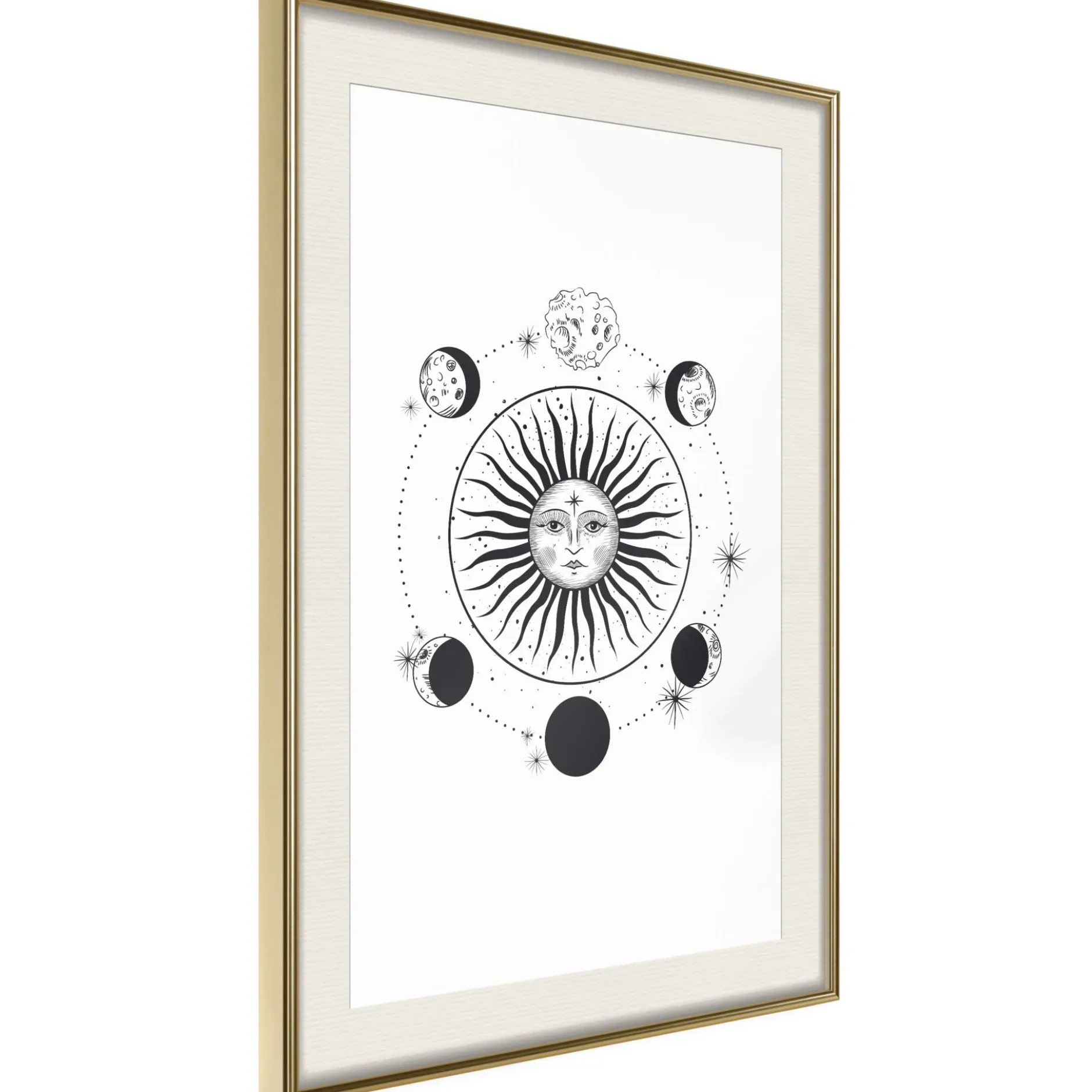 Poster 'Moon Phases'