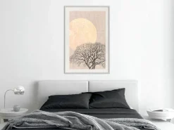 Poster 'Morning Full Moon'