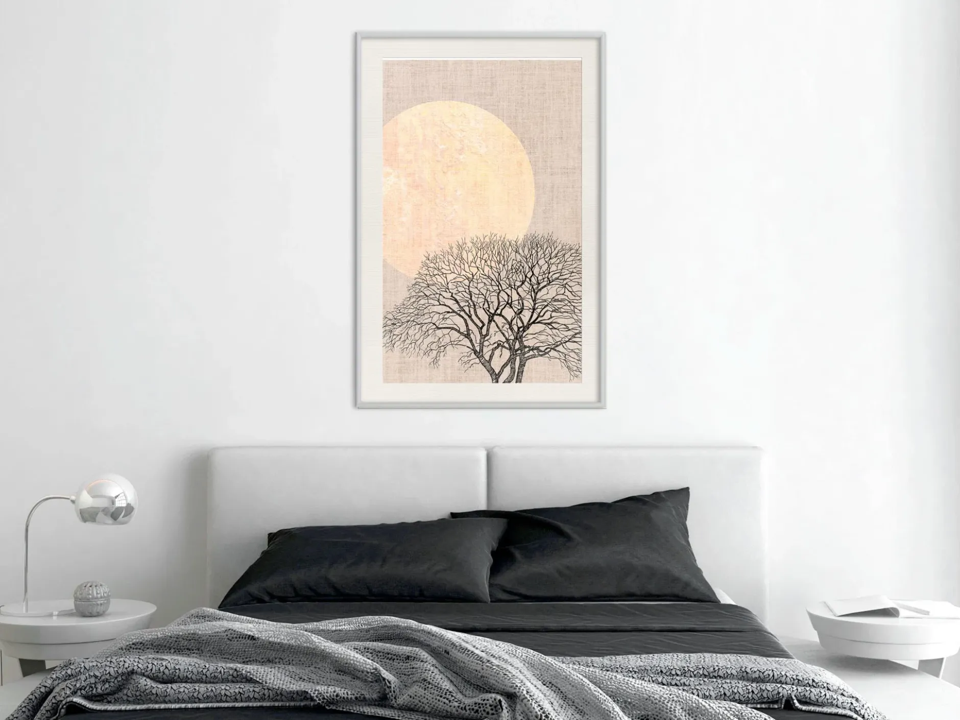Poster 'Morning Full Moon'