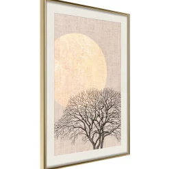Poster 'Morning Full Moon'