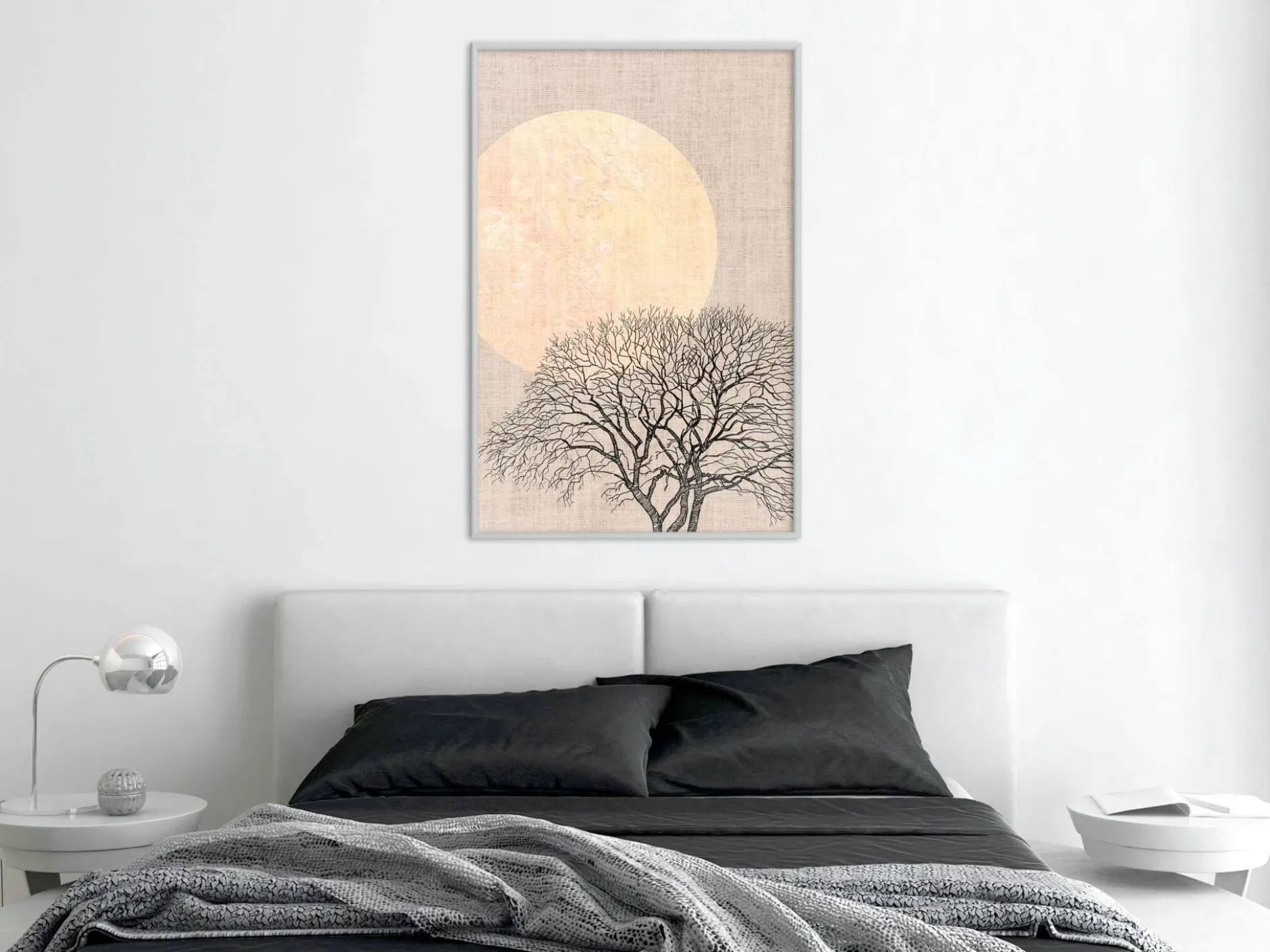 Poster 'Morning Full Moon'