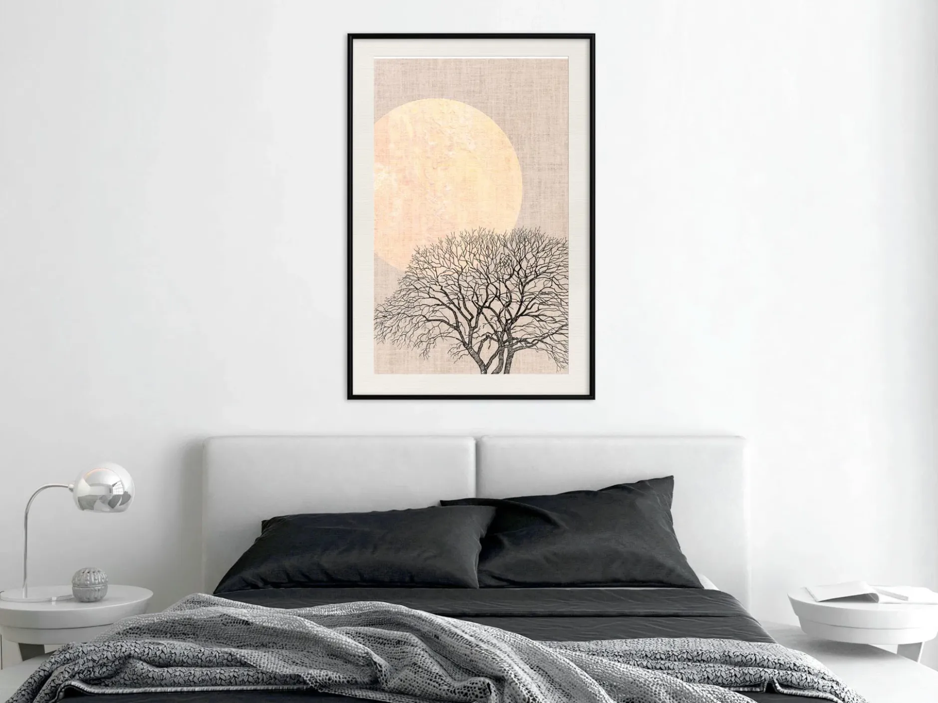Poster 'Morning Full Moon'