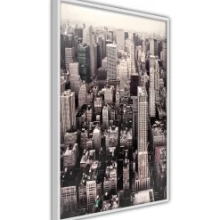 Poster 'New York from a Bird's Eye View'