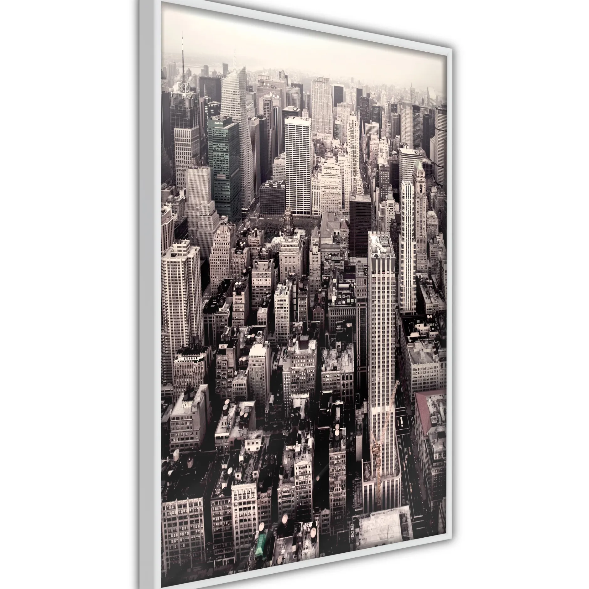 Poster 'New York from a Bird's Eye View'
