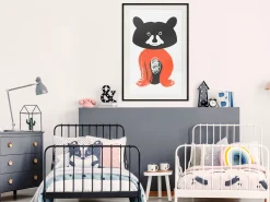 Poster 'Nice Mr. Raccoon'