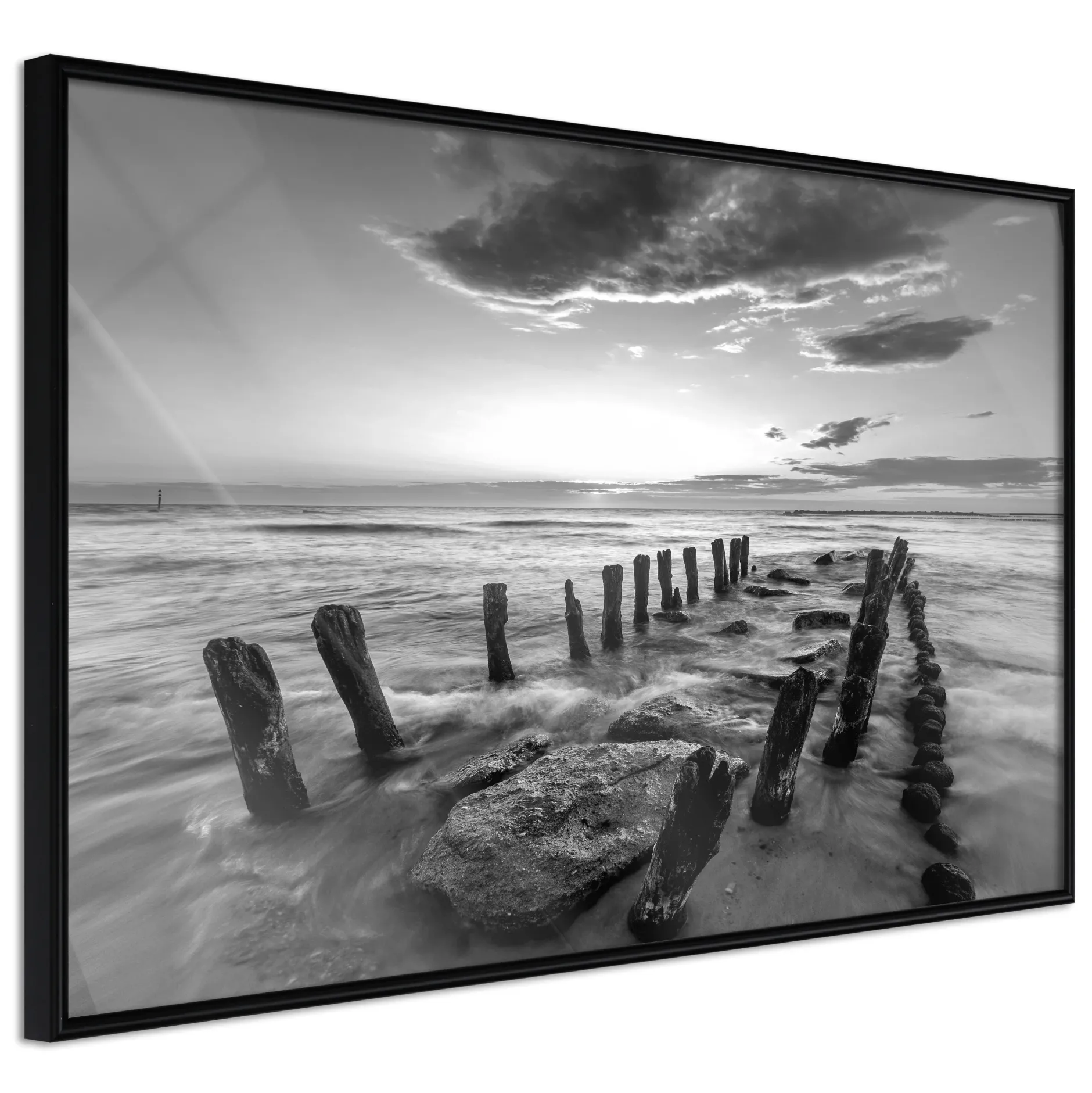 Poster 'Old Breakwater'