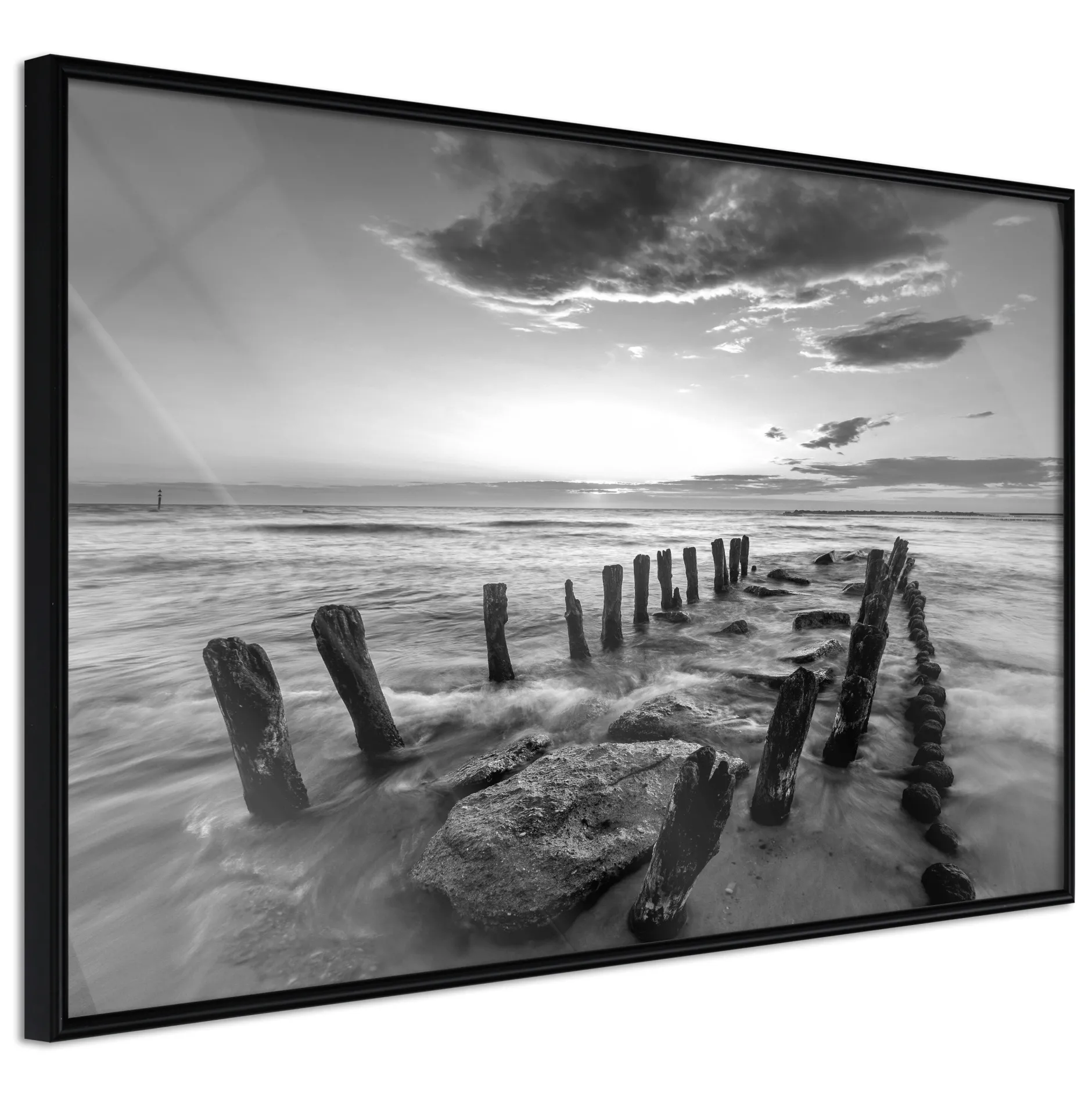 Poster 'Old Breakwater'