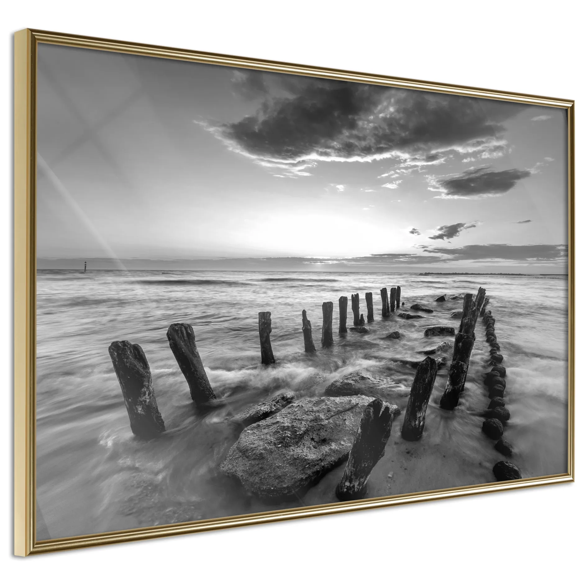 Poster 'Old Breakwater'