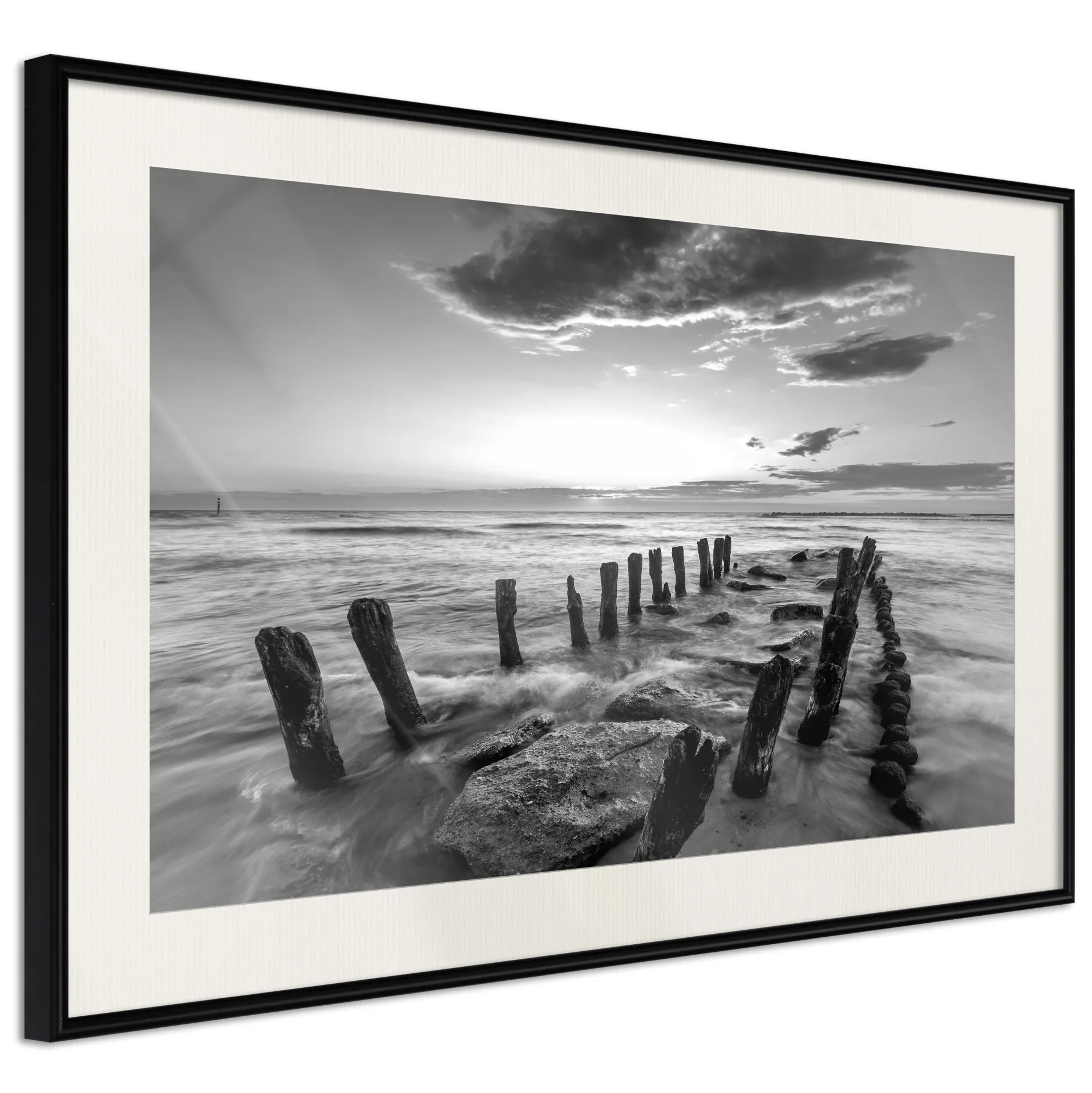Poster 'Old Breakwater'