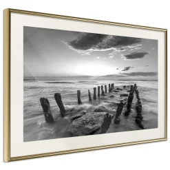 Poster 'Old Breakwater'