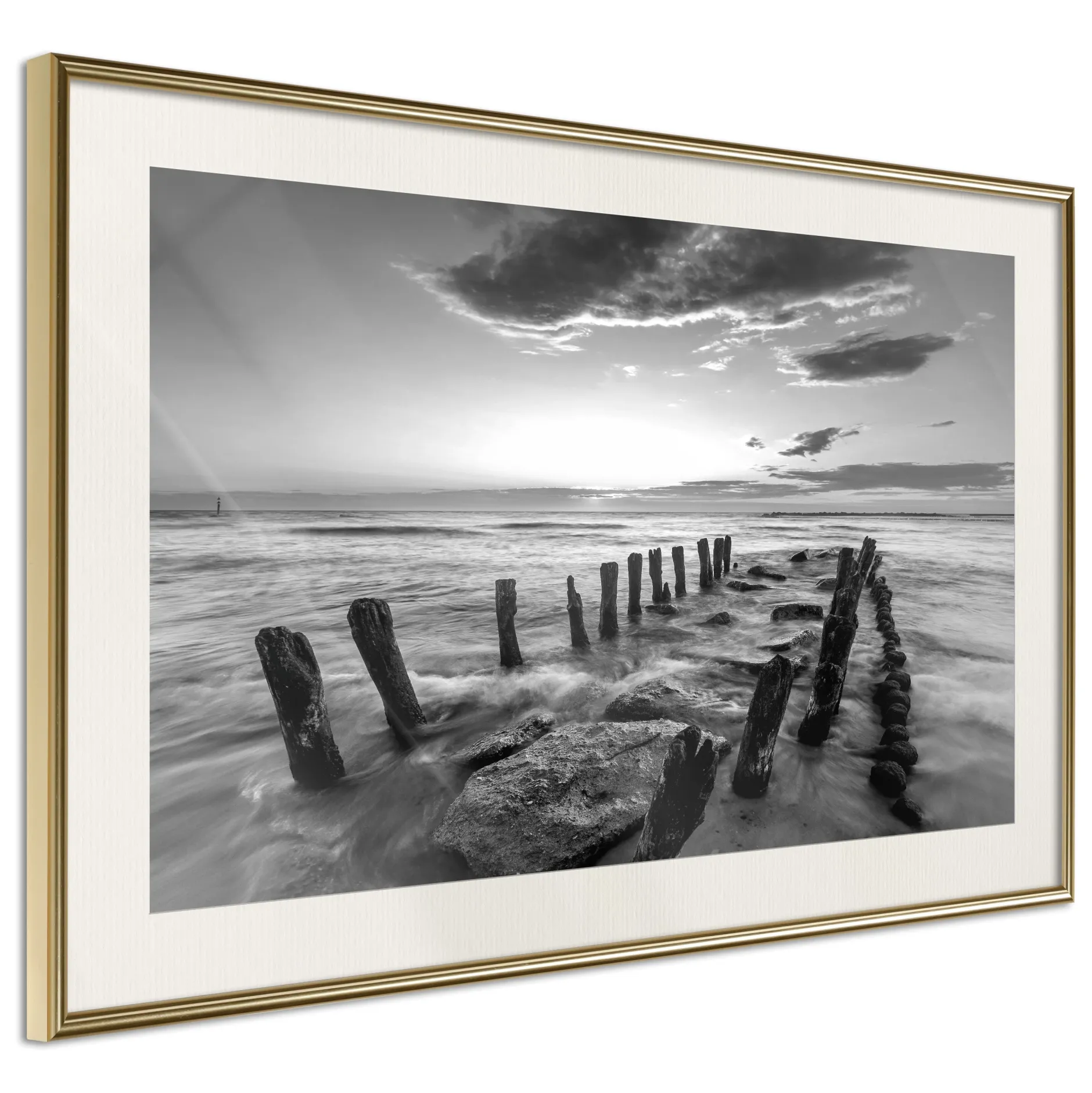 Poster 'Old Breakwater'