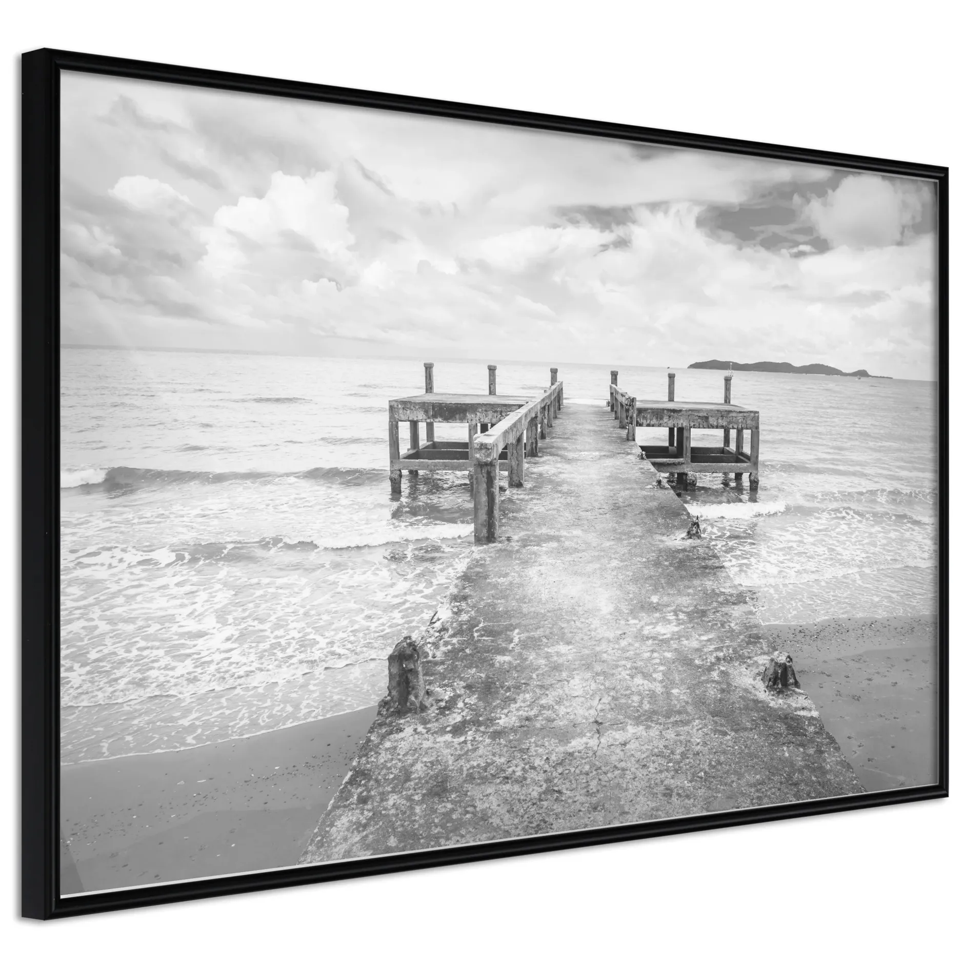 Poster 'Old Pier'