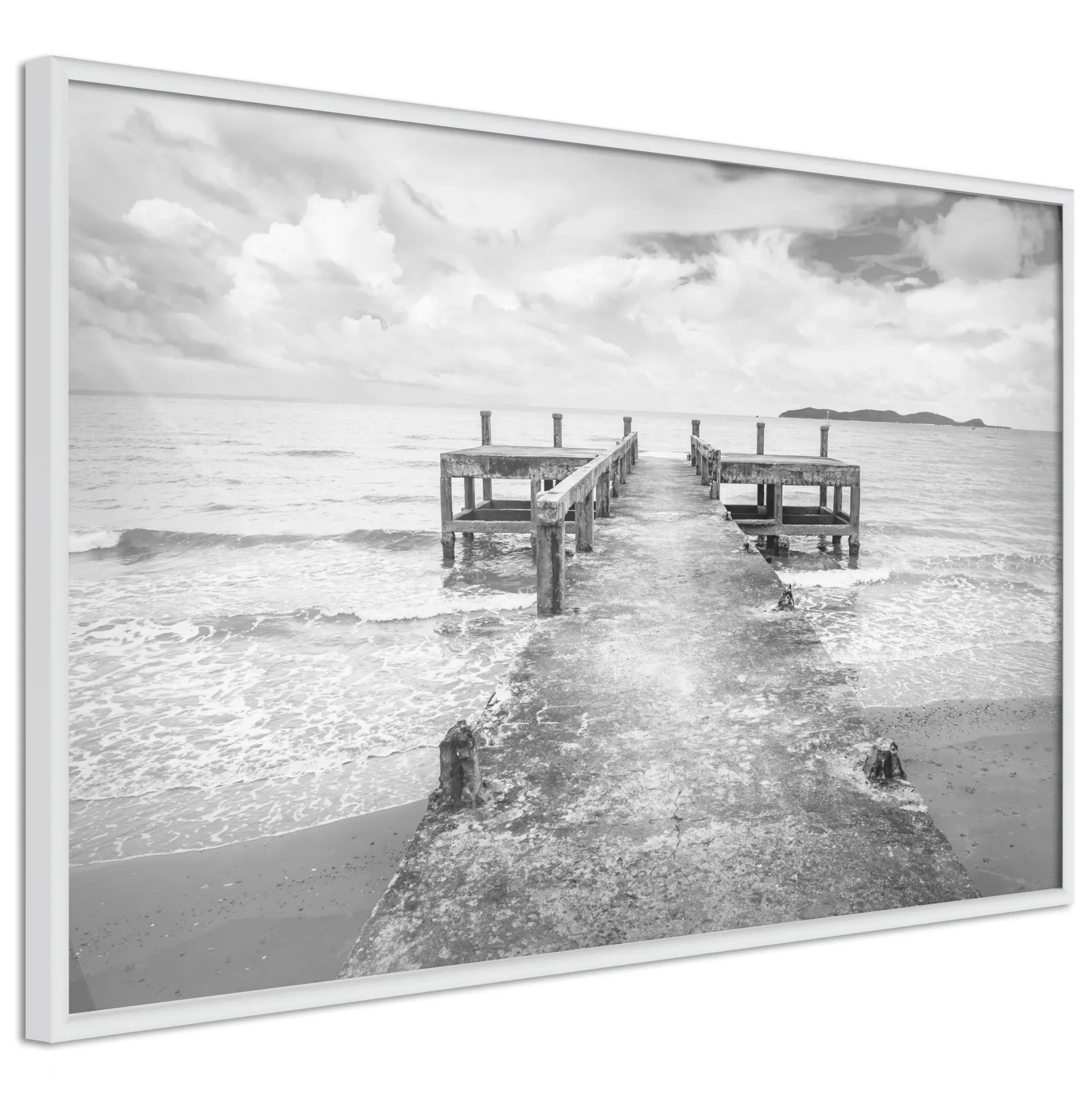 Poster 'Old Pier'