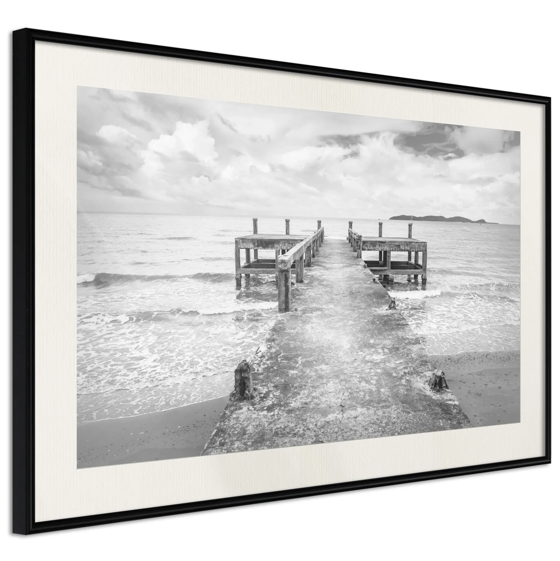 Poster 'Old Pier'
