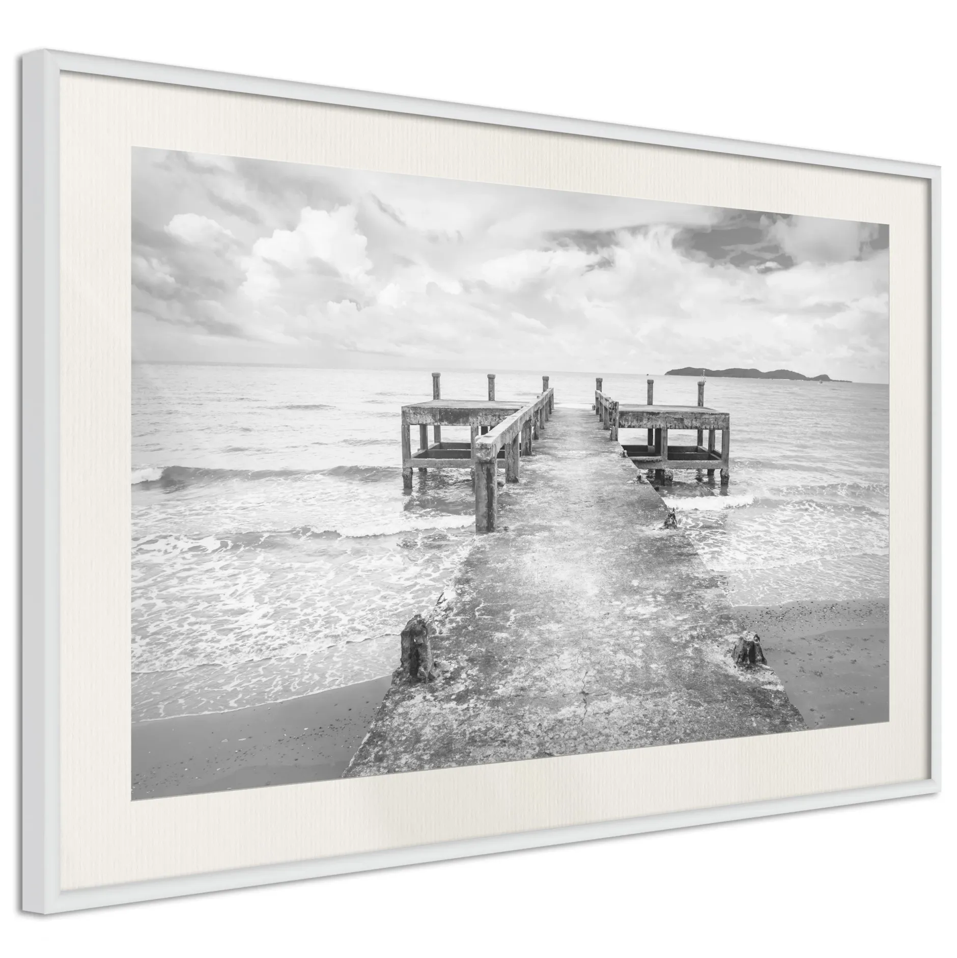 Poster 'Old Pier'