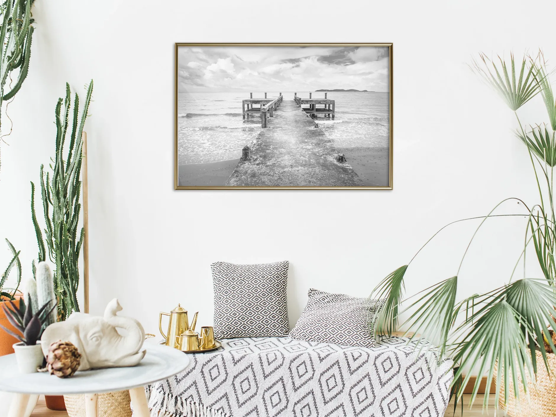 Poster 'Old Pier'