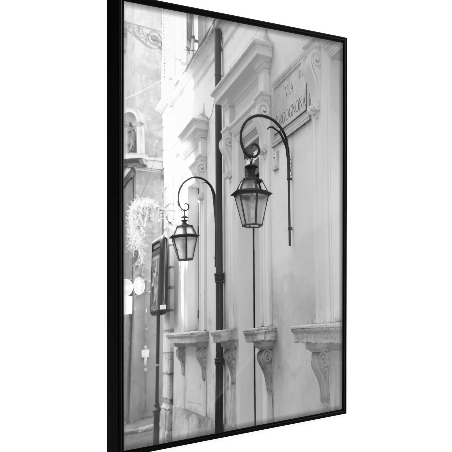 Poster 'Old Town's Charm'