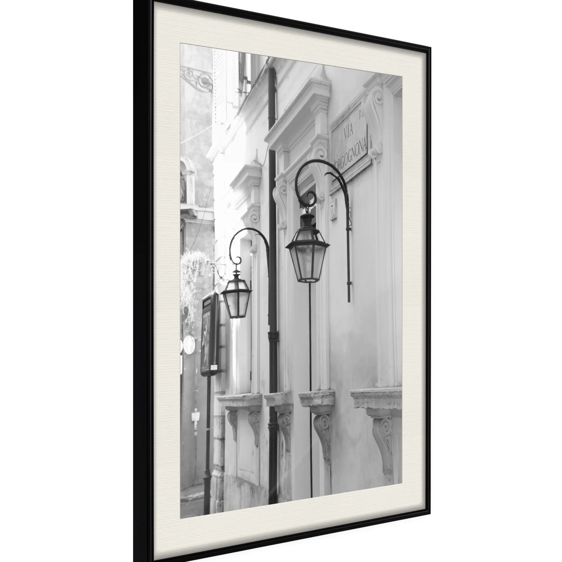 Poster 'Old Town's Charm'