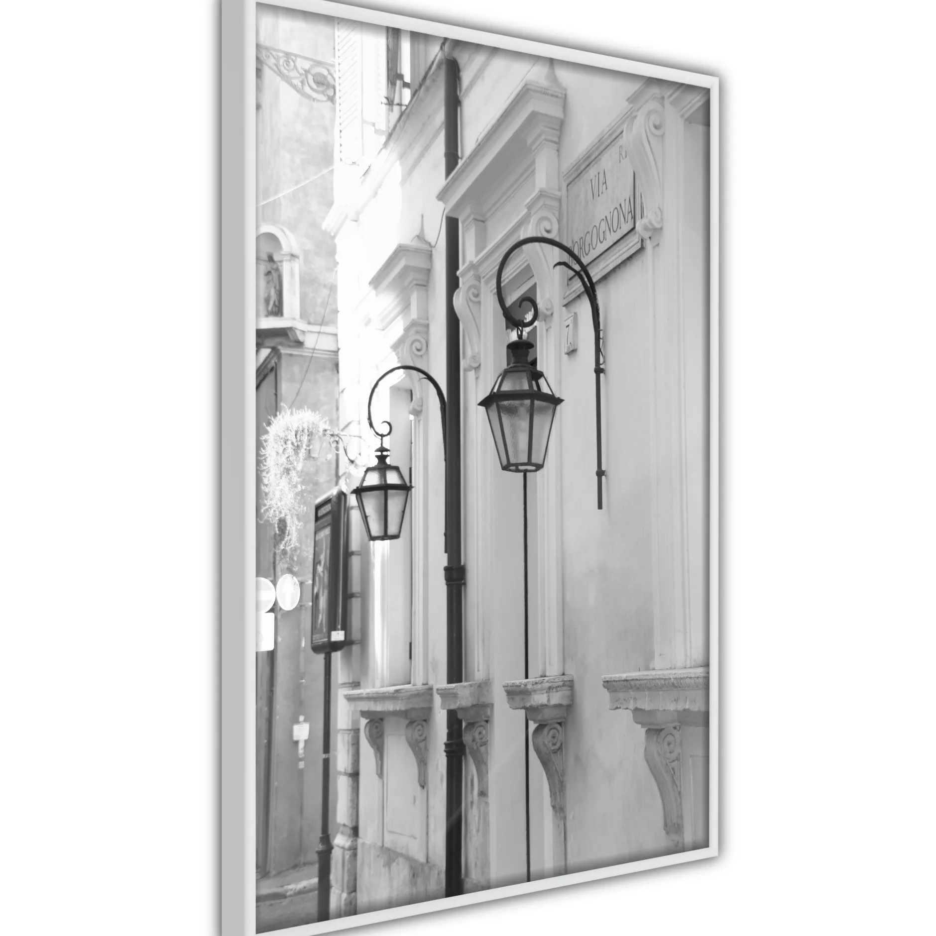 Poster 'Old Town's Charm'