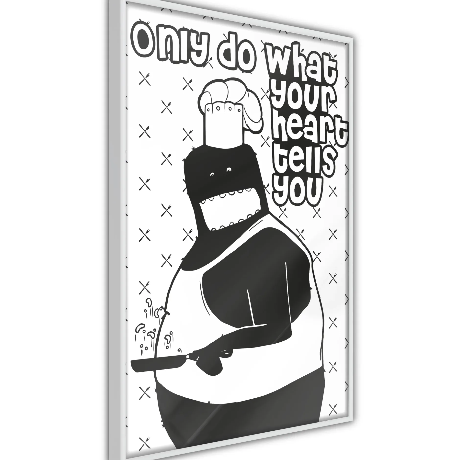 Poster 'Only Do What Your Heart Tells You'