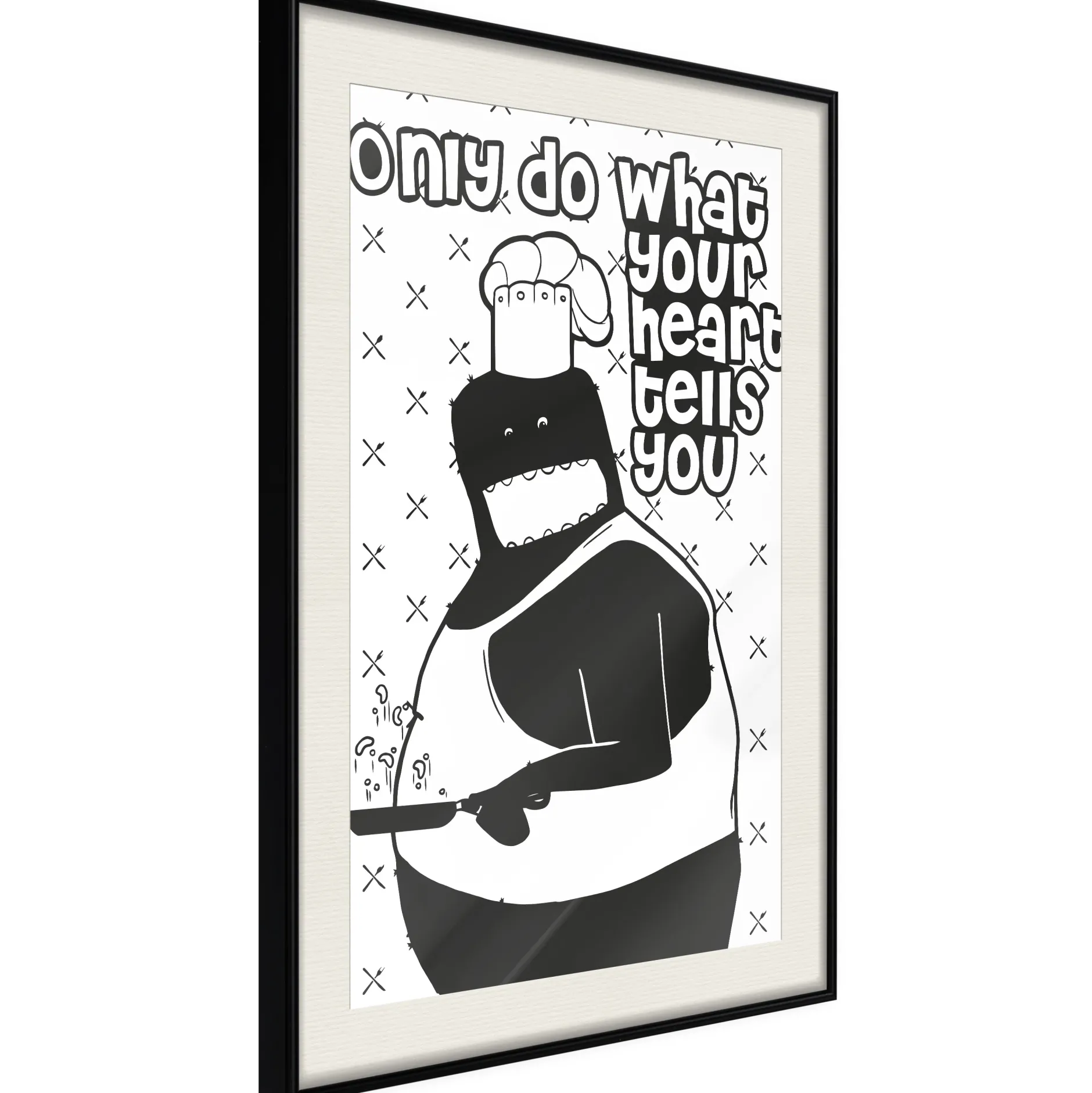 Poster 'Only Do What Your Heart Tells You'