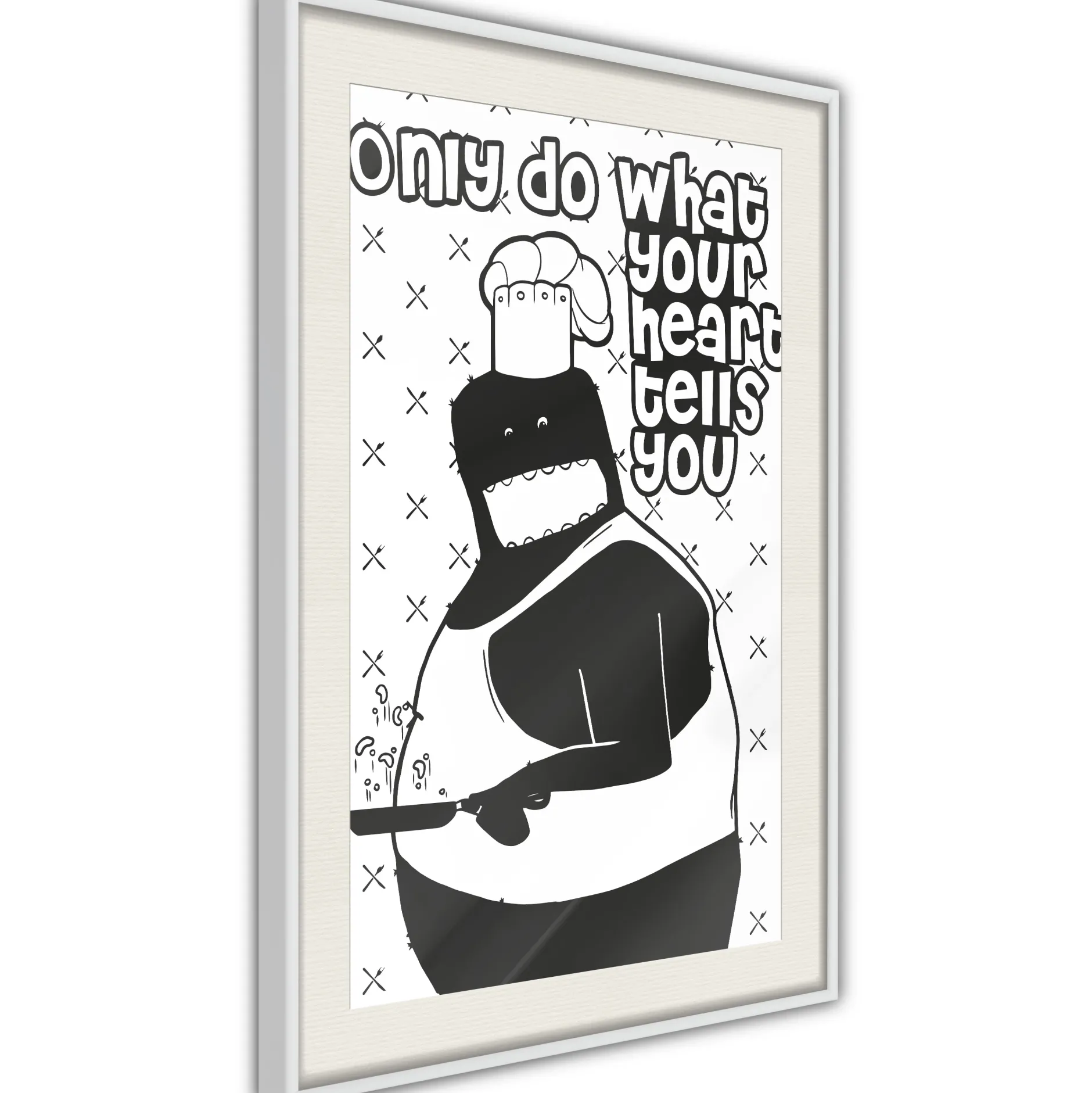 Poster 'Only Do What Your Heart Tells You'