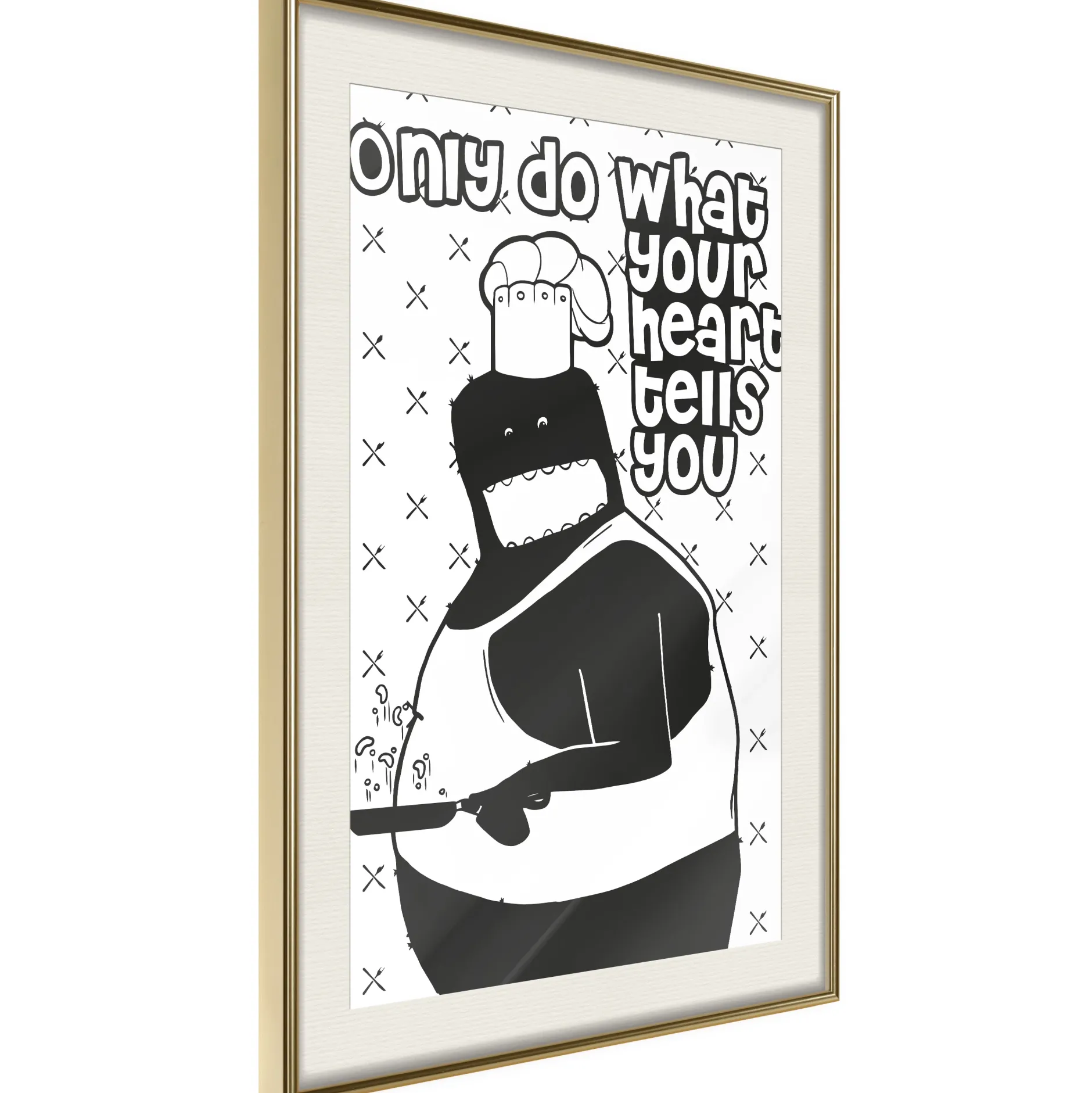 Poster 'Only Do What Your Heart Tells You'