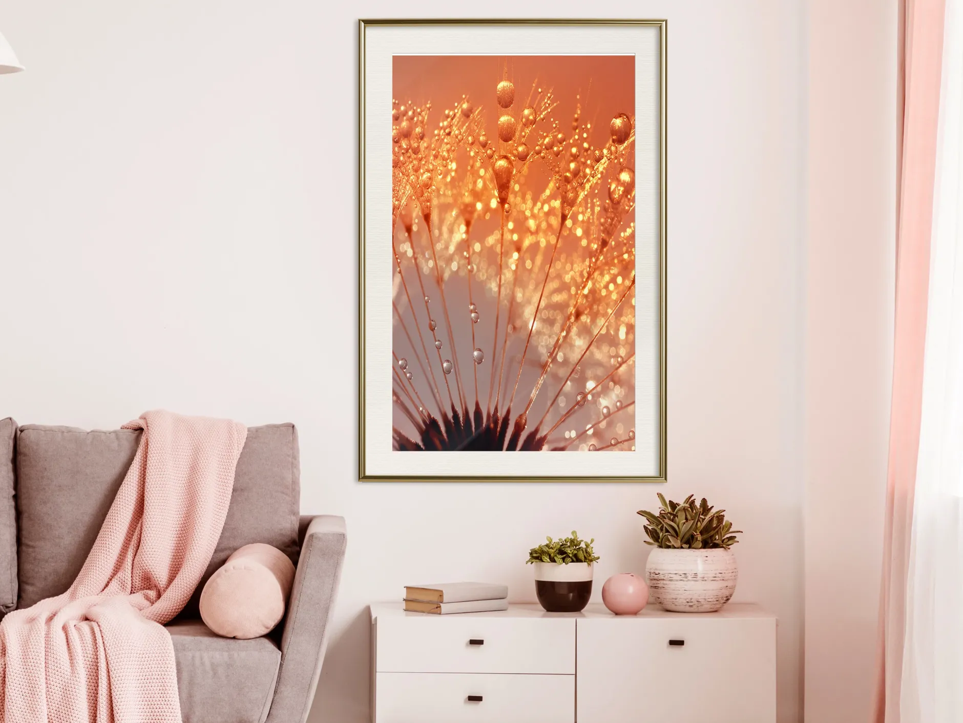 Poster 'Orange Breath of the Summer'